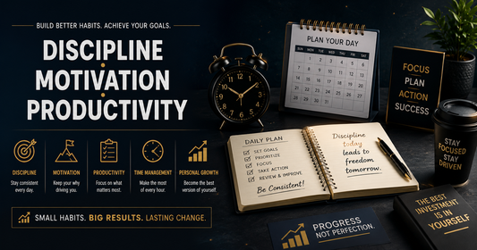 Discipline, Motivation, Productivity, and Time Management: Your Path to Personal Growth