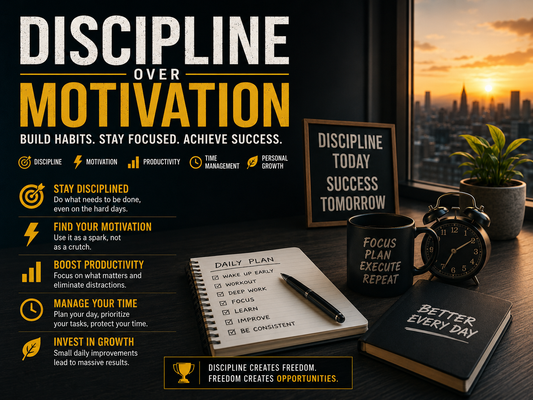 How Discipline Beats Motivation Every Time