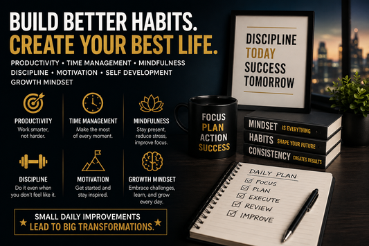 Productivity, Time Management & Discipline: Build a Growth Mindset