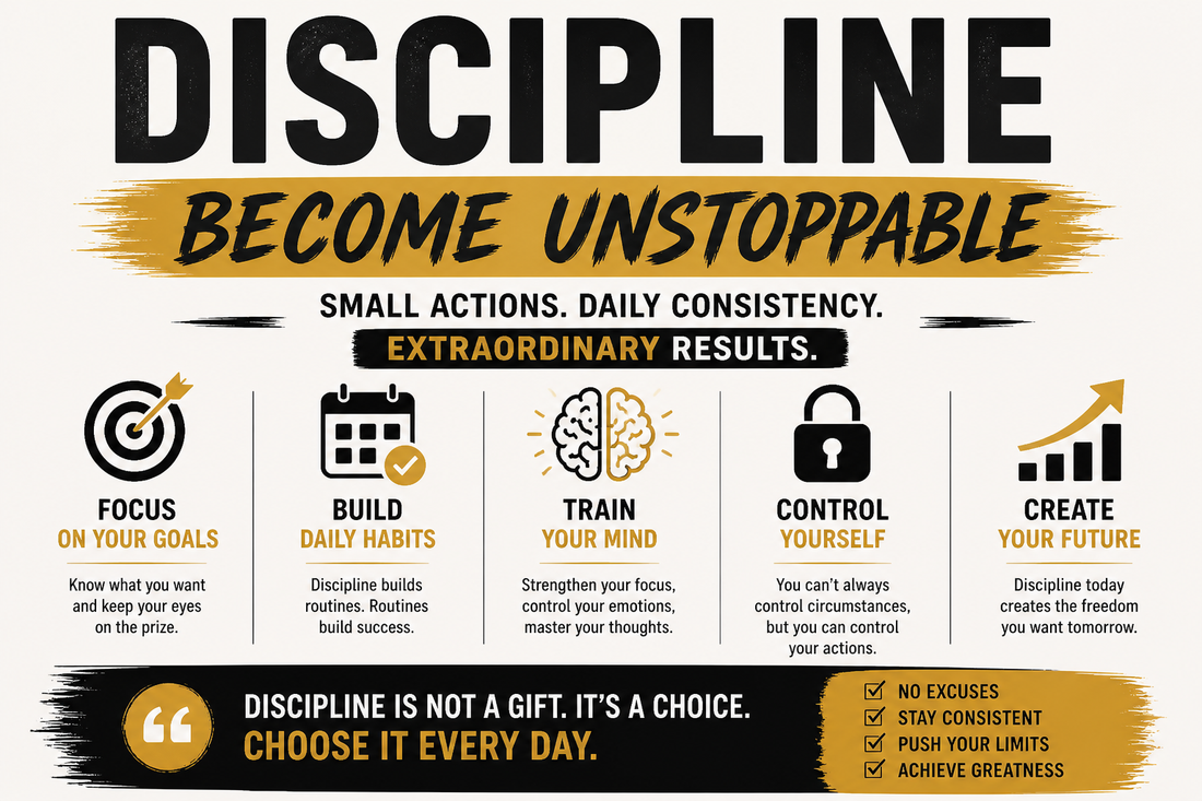 How to Build Discipline and Become Unstoppable