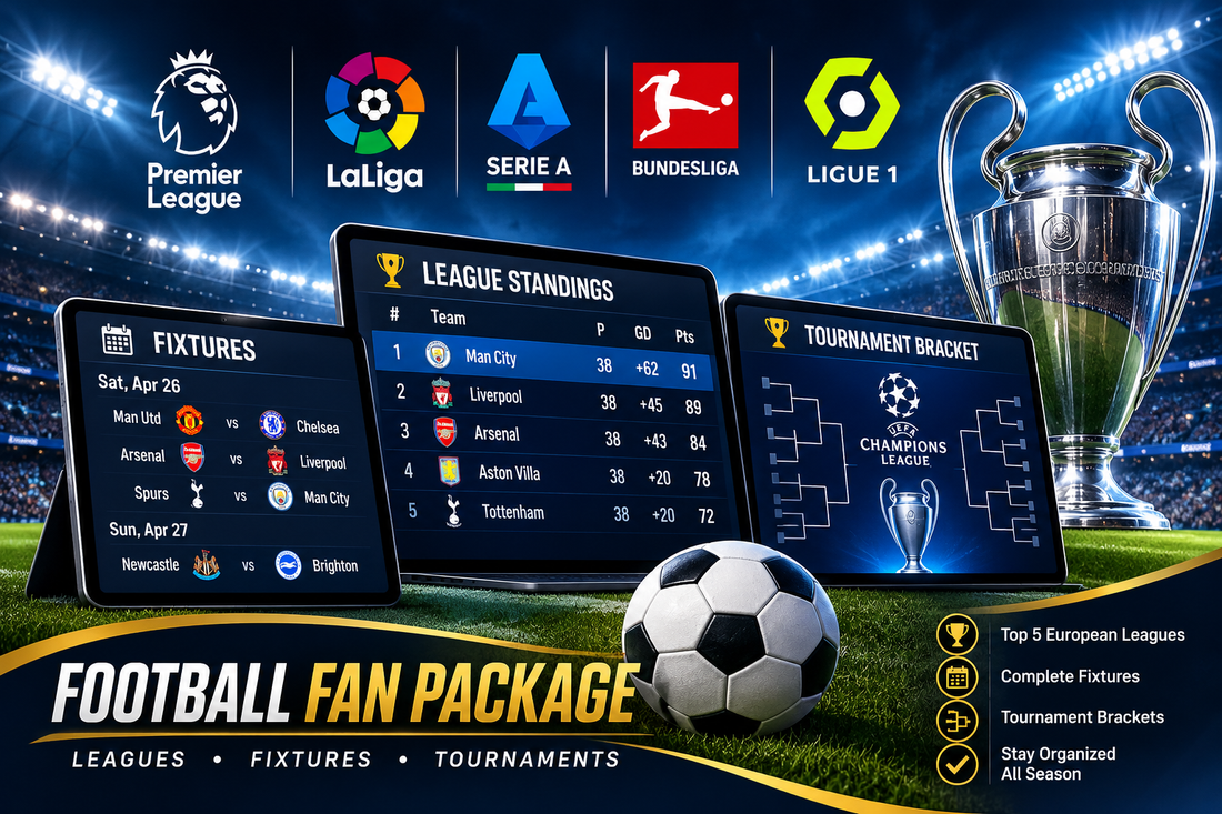 The Ultimate Guide to Following Football Leagues and Tournaments