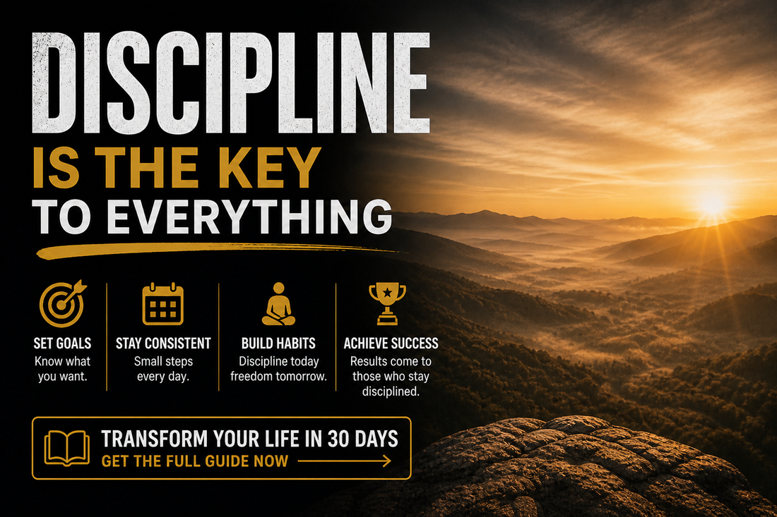How Discipline Can Transform Your Life in 30 Days