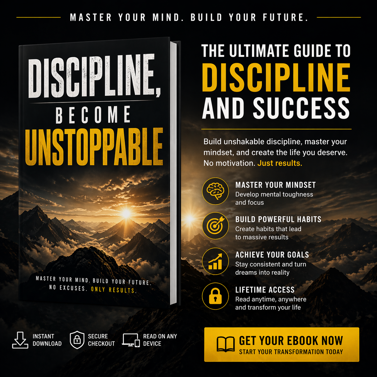 DISCIPLINE-BECOME UNSTOPPABLE