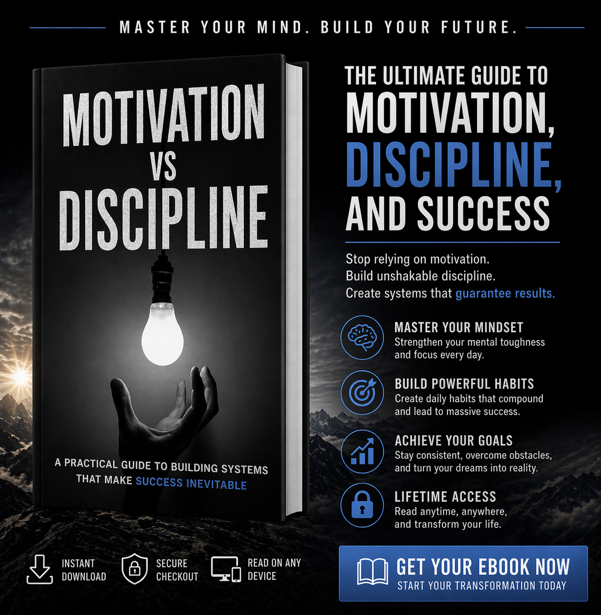 MOTIVATION vs DISCIPLINE